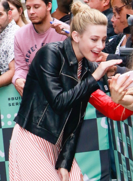 Lili Reinhart Leather Jacket