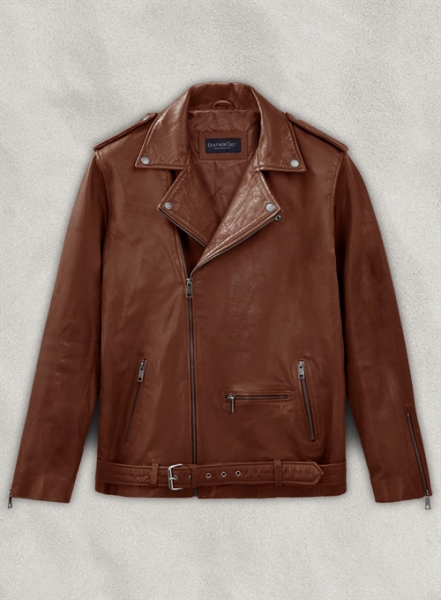 Rutland Tan Riding Leather Jacket