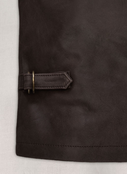 Sam Worthington Kidnapping Mr Heineken Leather Jacket