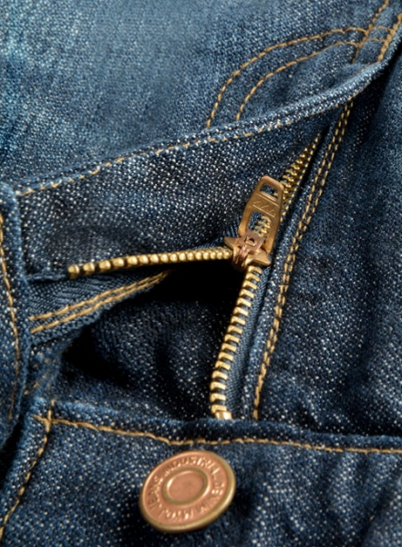Falcon Blue Hard Wash Whisker Jeans