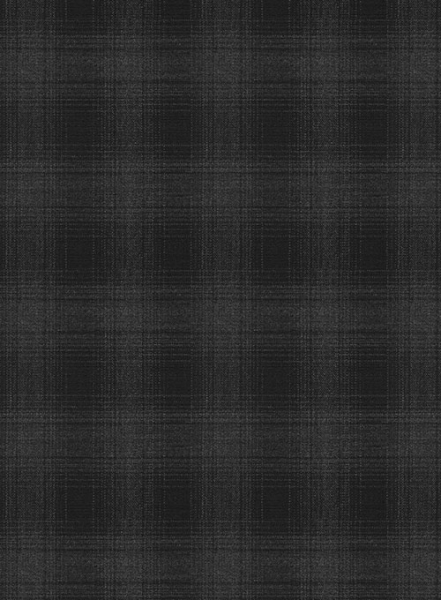 Stretch Scot Black Wool Jacket