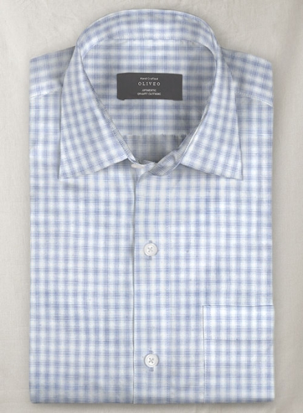 Italian Cotton Violi Shirt - Half Sleeves