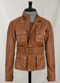 Log Cabin Brown Wax Leather Jacket #286 Log Cabin Brown Wax Leather Jacket #286