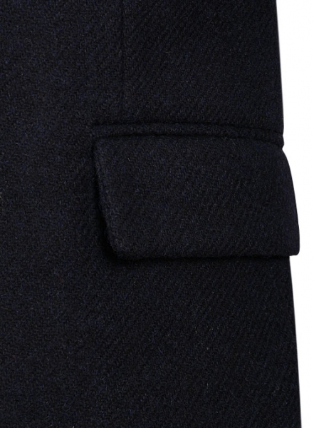 Harris Tweed Dark Blue Twill Jacket
