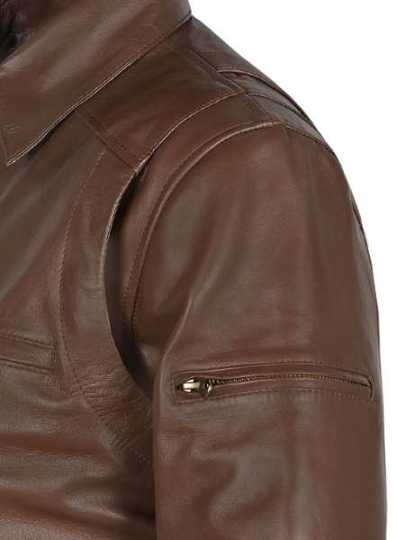 Hunter Bomber Leather Jacket