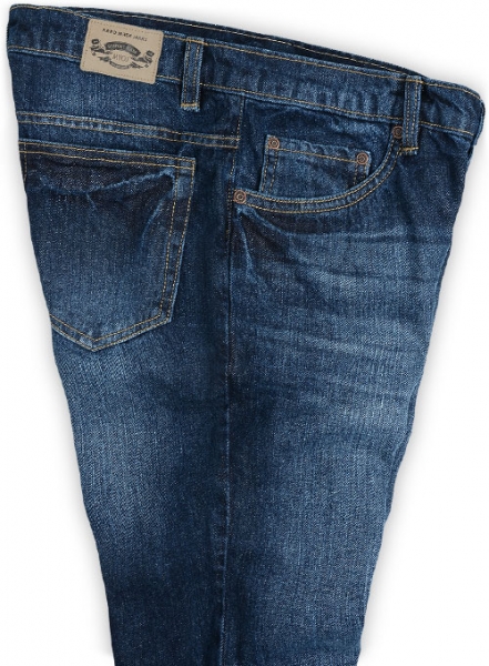Ranch Blue Indigo Wash Whisker Jeans