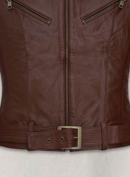 Rachel Nichols G I Joe The Rise of Cobra Leather Jacket