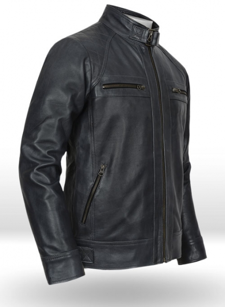 Rover Blue Leather Jacket # 653
