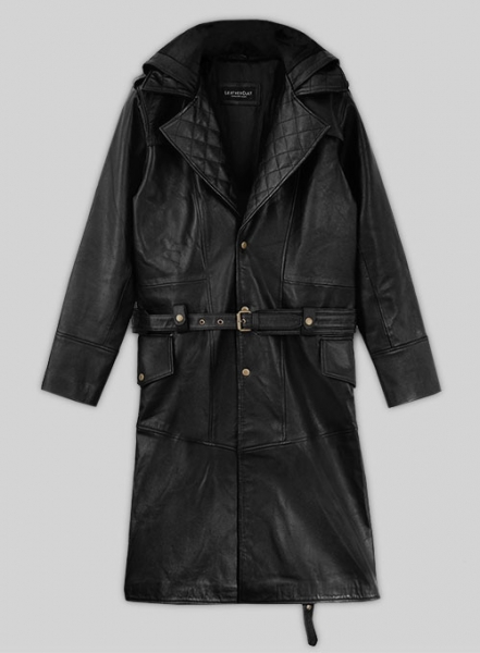 Black Assassin\'s Creed Jacob Frye Leather Long Coat
