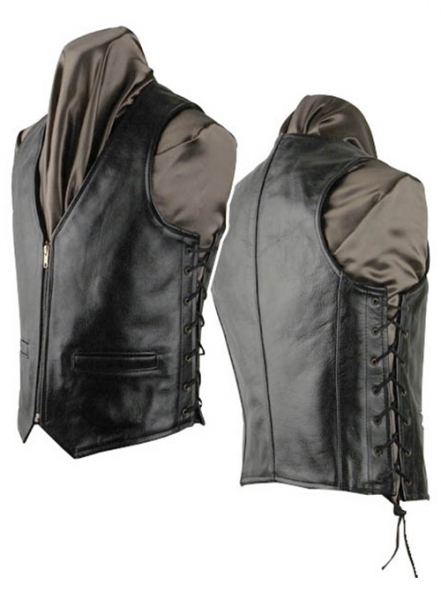 Leather Vest # 307