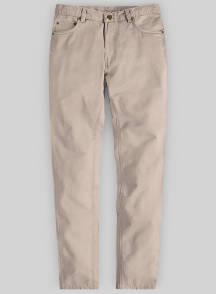 European Khaki Chino Jeans
