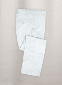 Stretch Summer Sky Blue Chino Pants