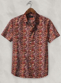 Italian Linen Sino Shirt - Half Sleeves