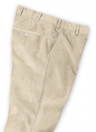 Fawn Corduroy Trousers - 8 Wales