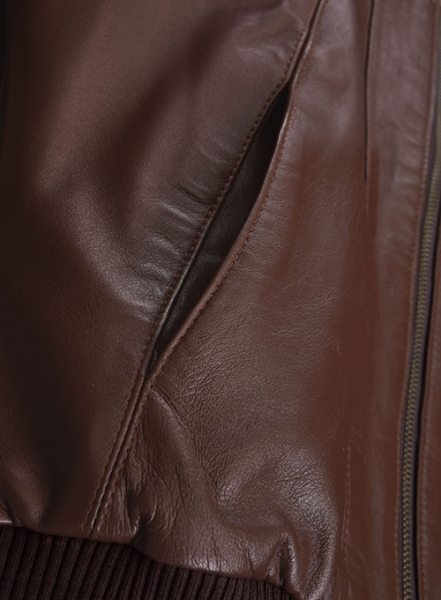 Dark Tan James McAvoy Leather Jacket