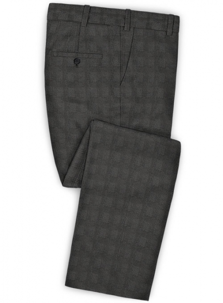 Napolean Prince Charcoal Wool Pants