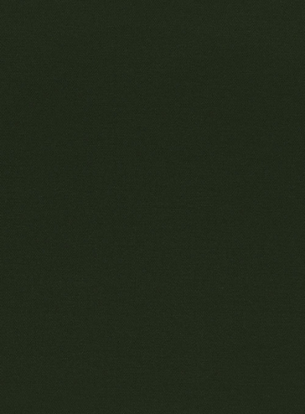 Dark Olive Green Formal Chinos