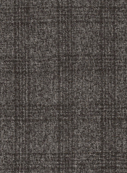 Saga Charcoal Feather Tweed Pants