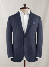 Reda Sotto Blue Wool Jacket
