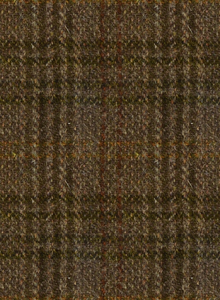 Harris Tweed Tartan Brown Jacket