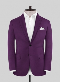Scabal Hot Purple Wool Jacket Scabal Hot Purple Wool Jacket