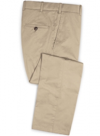Summer Weight Light Khaki Chino Pants