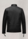 Rubbed Black Bradley Cooper Burnt Leather Jacket