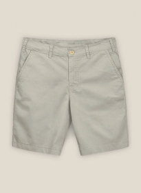 Slate Green Stretch Chino Shorts