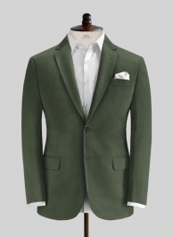Caccioppoli Cotton Drill Green Jacket Caccioppoli Cotton Drill Green Jacket