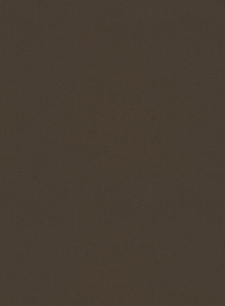 Dark Brown Stretch Chino Pants