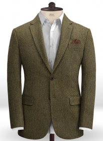 Harris Tweed Ridge Brown Herringbone Jacket