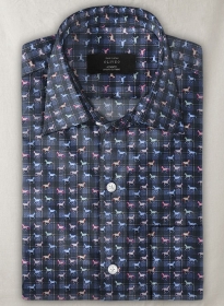 Italian Horse Cotton Shirt