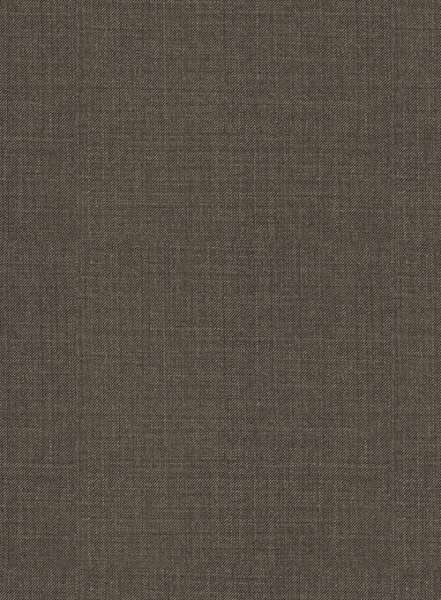 Napolean Sharkskin Brown Wool Tuxedo Jacket