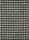 Big Houndstooth BW Tweed Double Breasted Jacket