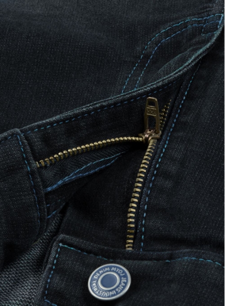 Astro Blue Scrape Wash Stretch Jeans - Look #295