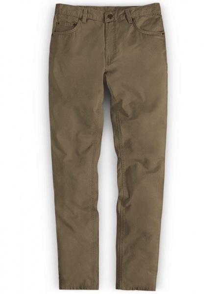 Summer Weight Irish Brown Chino Jeans