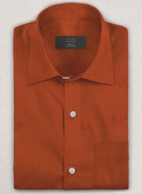 Rust Stretch Poplene Shirt