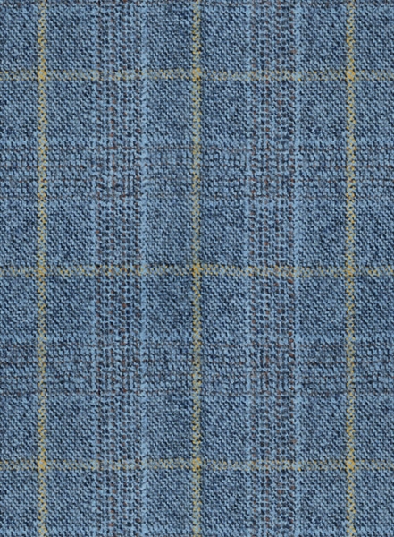 Italian Lielmo Blue Tweed Jacket