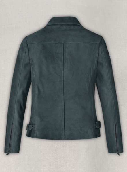 Blue Suede Vanessa Hudgens Leather Jacket #3