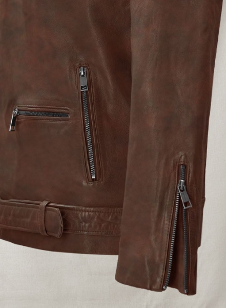 Rutland Spanish Brown Riding Leather Jacket