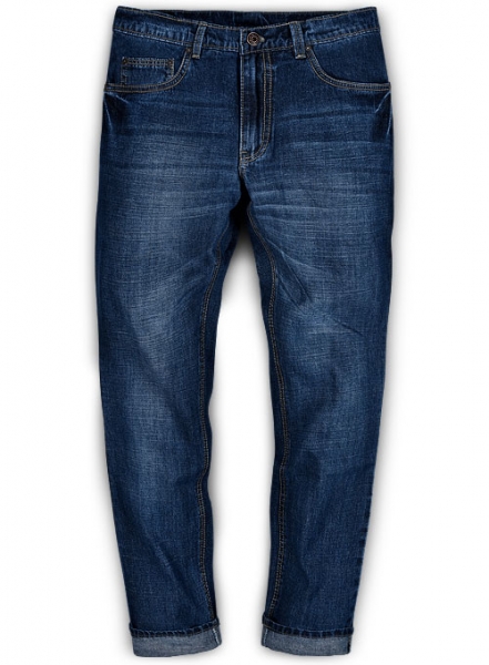 Travellers Blue Indigo Wash Whisker Jeans