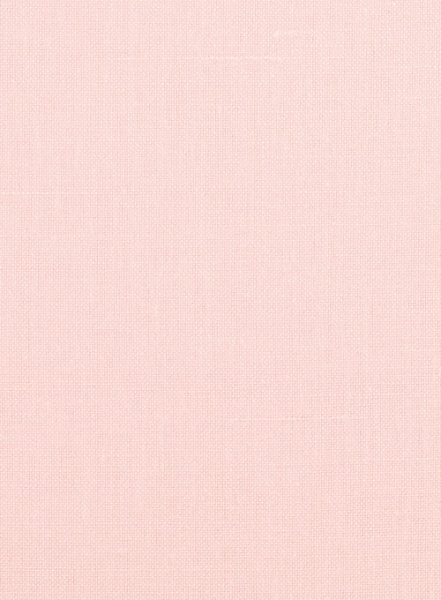 Pink Cotton Linen Shirt - Full Sleeves