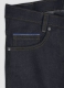 Selvedge Blue White Denim Jeans - Raw Unwashed