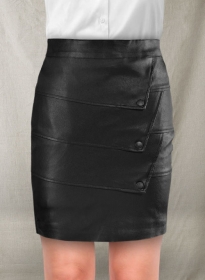 Flaky Leather Skirt - # 182