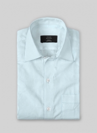 Light Blue Stretch Poplene Shirt