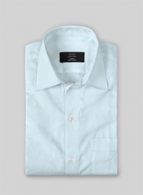 Light Blue Stretch Poplene Shirt