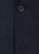Deep Blue Herringbone Tweed Parker Style Sports Coat
