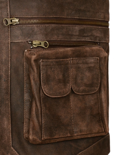 Chris Pratt Jurassic World Leather Vest