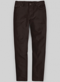 Caffe Brown Stretch Chino Jeans
