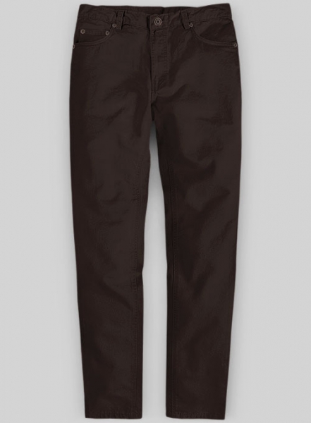 Caffe Brown Stretch Chino Jeans